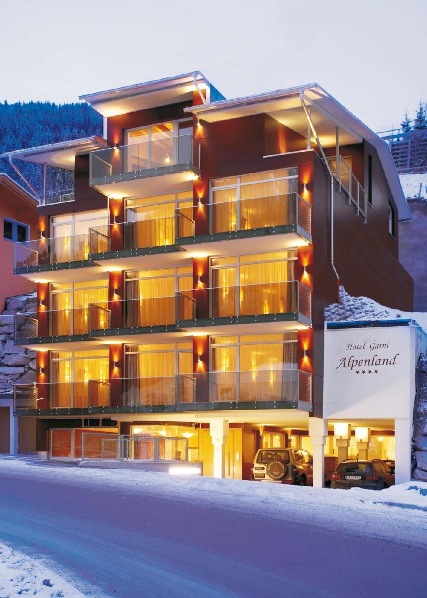 Hotel Alpenland Санкт-Антон-ам-Арльберг Екстер'єр фото